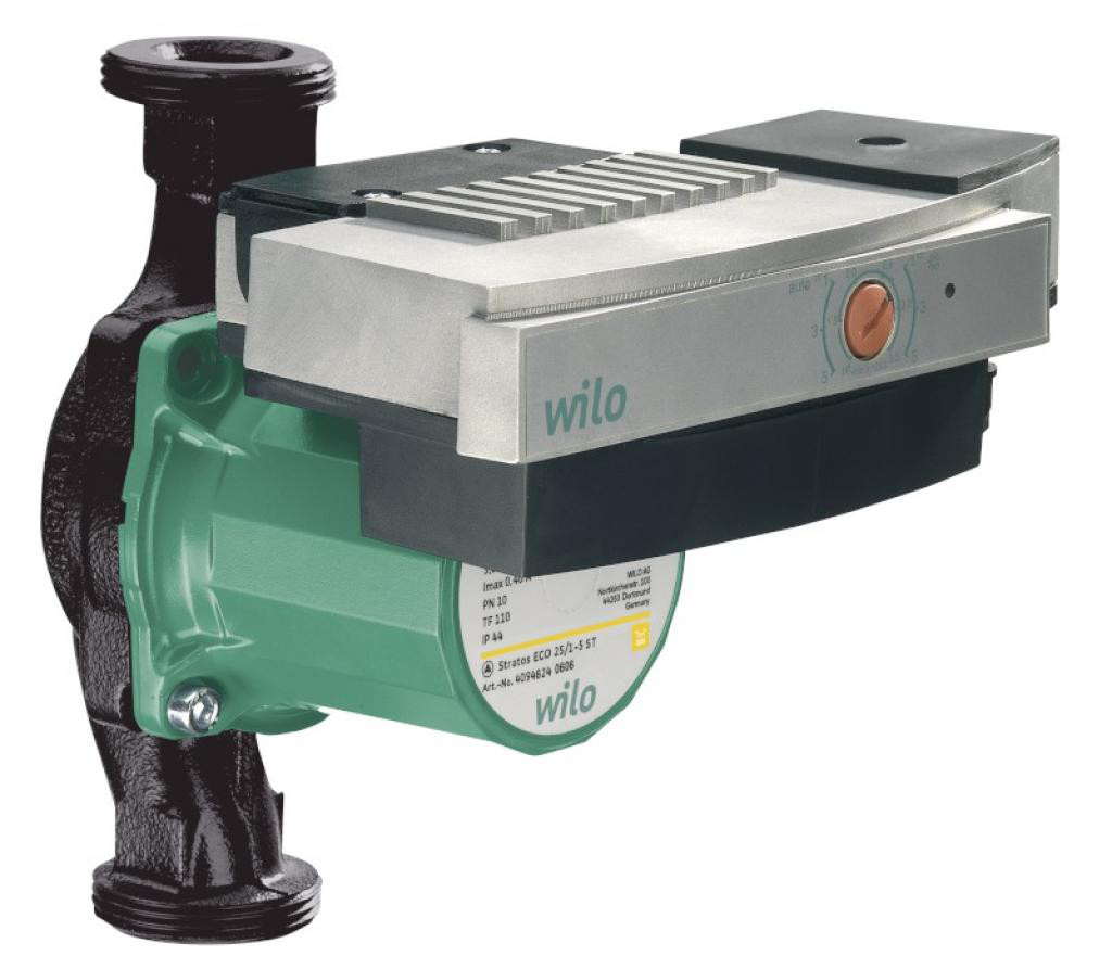 Циркуляционный насос с мокрым ротором Wilo Stratos ECO-STG 15/1-5-130