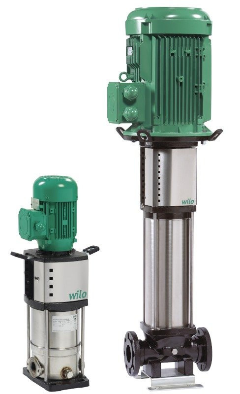 Многоступенчатый вертикальный центробежный насос Wilo Helix V 404-1/16/E/K