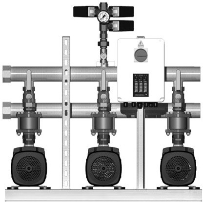 Насос для повышения давления Grundfos Hydro Multi-S 2 CM5-4