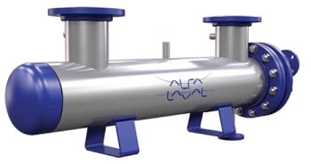 Кожухотрубный теплообменник Alfa Laval Aalborg MP-C 20