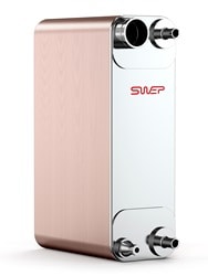 Паяный пластинчатый теплообменник SWEP F250AS
