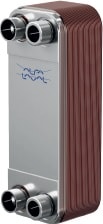 Паяный теплообменник Alfa Laval CBXP27