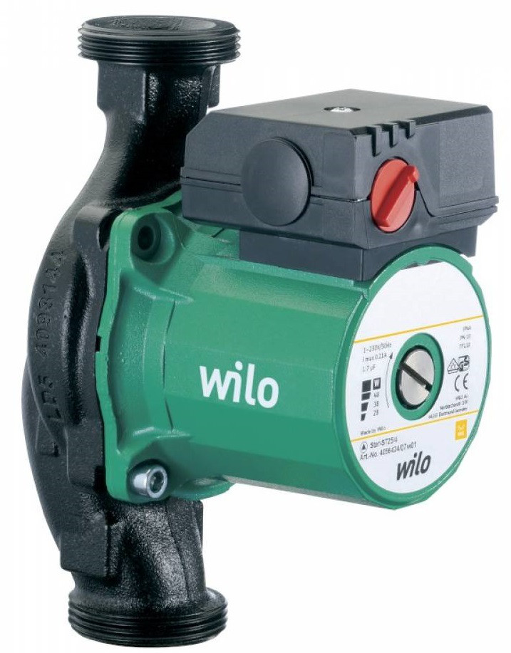 Циркуляционный насос с мокрым ротором Wilo Star-STG 15/11