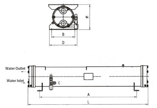 Кожухотрубный теплообменник BOWA C06A150