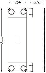 Пластинчатый теплообменник HISAKA BX-70II