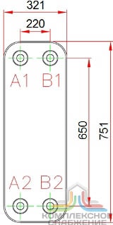 Пластинчатый теплообменник KAORI Z401